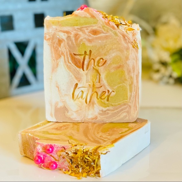 🍑🥭PEACH MANGO Goat Milk & Cream Essential Lather - Picture 2 of 4